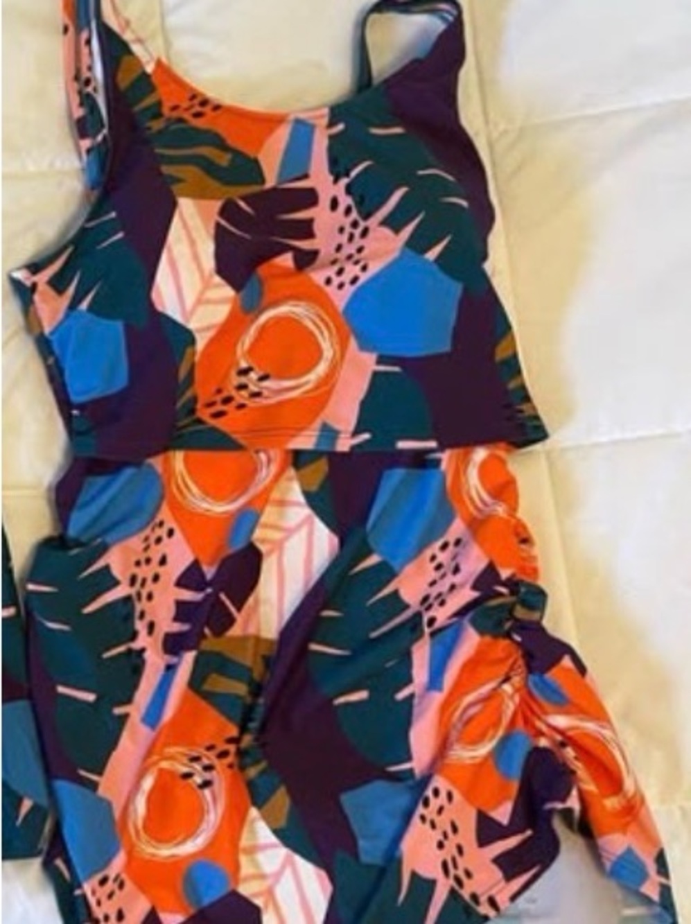 Latched Mama nursing swim top